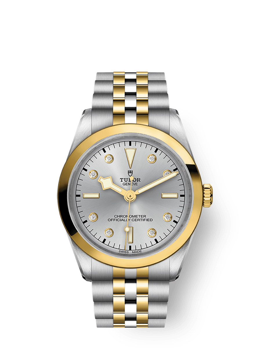 Tudor Black Bay 36 S&G / Silver - Diamond / Bracelet — Ref. 79643