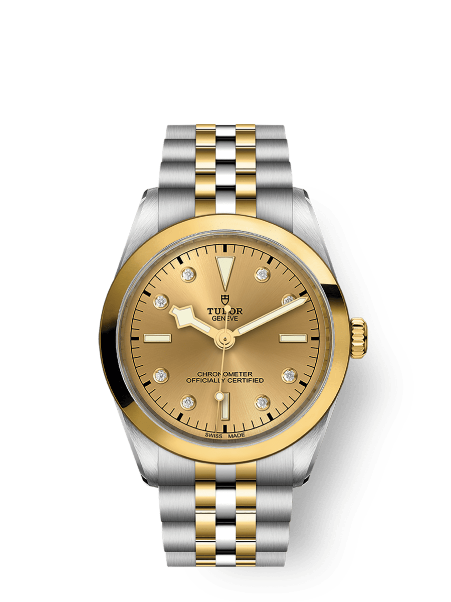 Tudor Black Bay 36 S&G / Champagne - Diamond / Bracelet — Ref. 79643