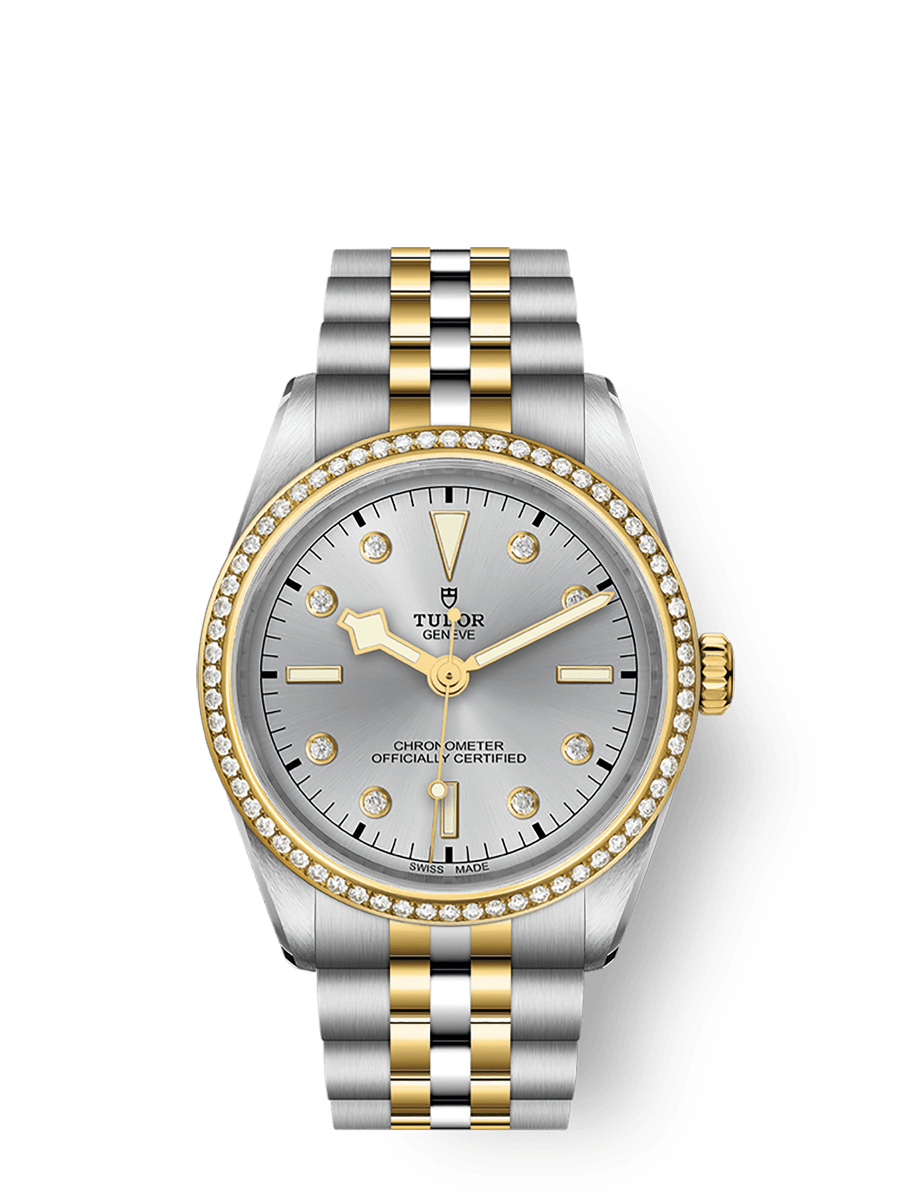 Tudor Black Bay 36 S&G - Diamond / Silver - Diamond / Bracelet — Ref. 79653