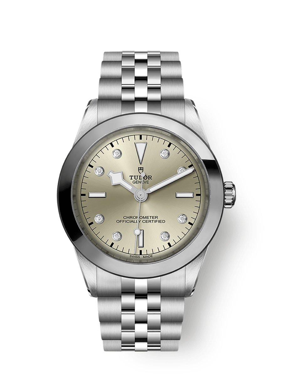 Tudor Black Bay 39 Stainless Steel / Champagne - Diamond / Bracelet — Ref. 79660