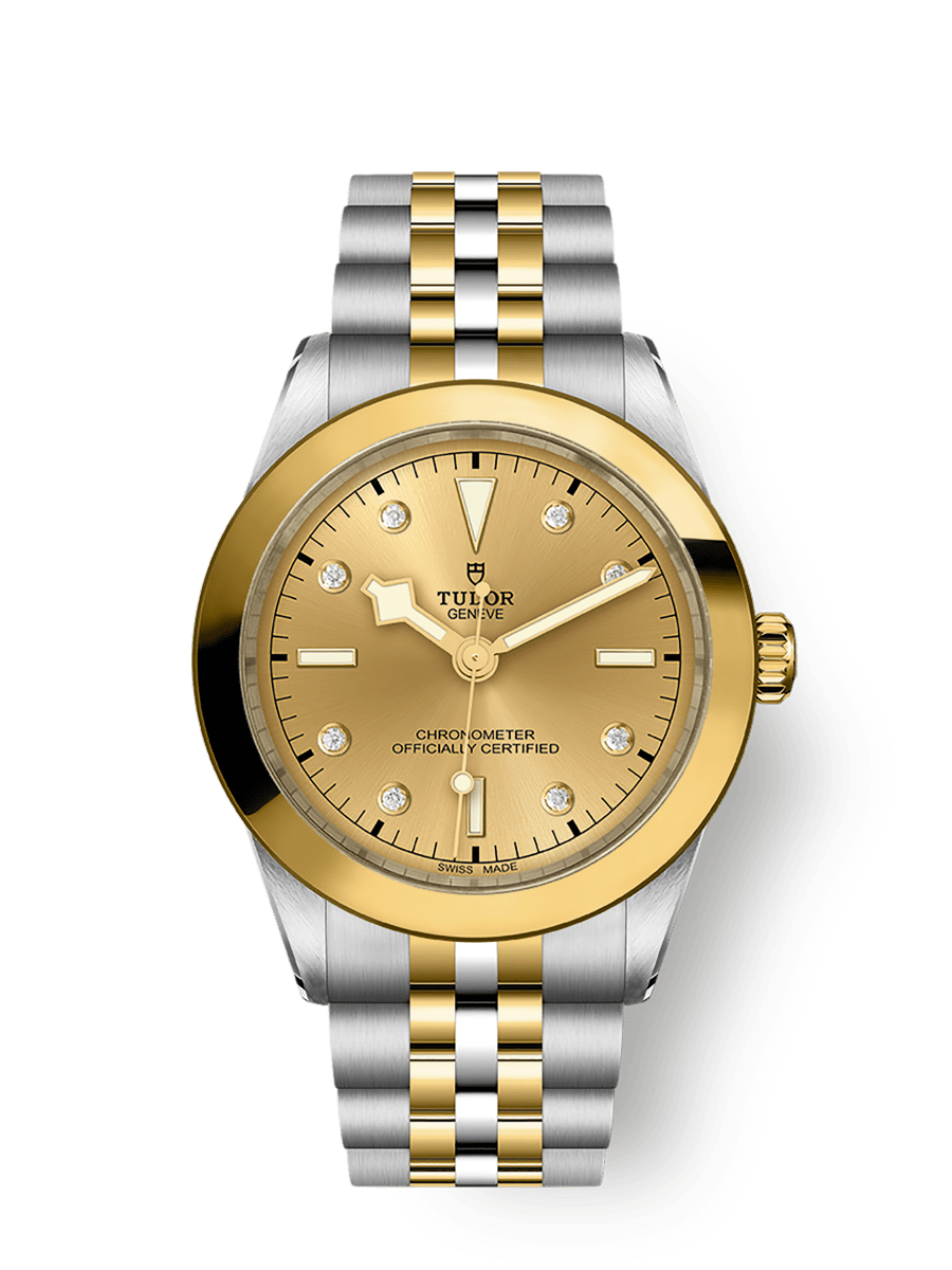 Tudor Black Bay 39 S&G / Champagne - Diamond / Bracelet — Ref. 79663