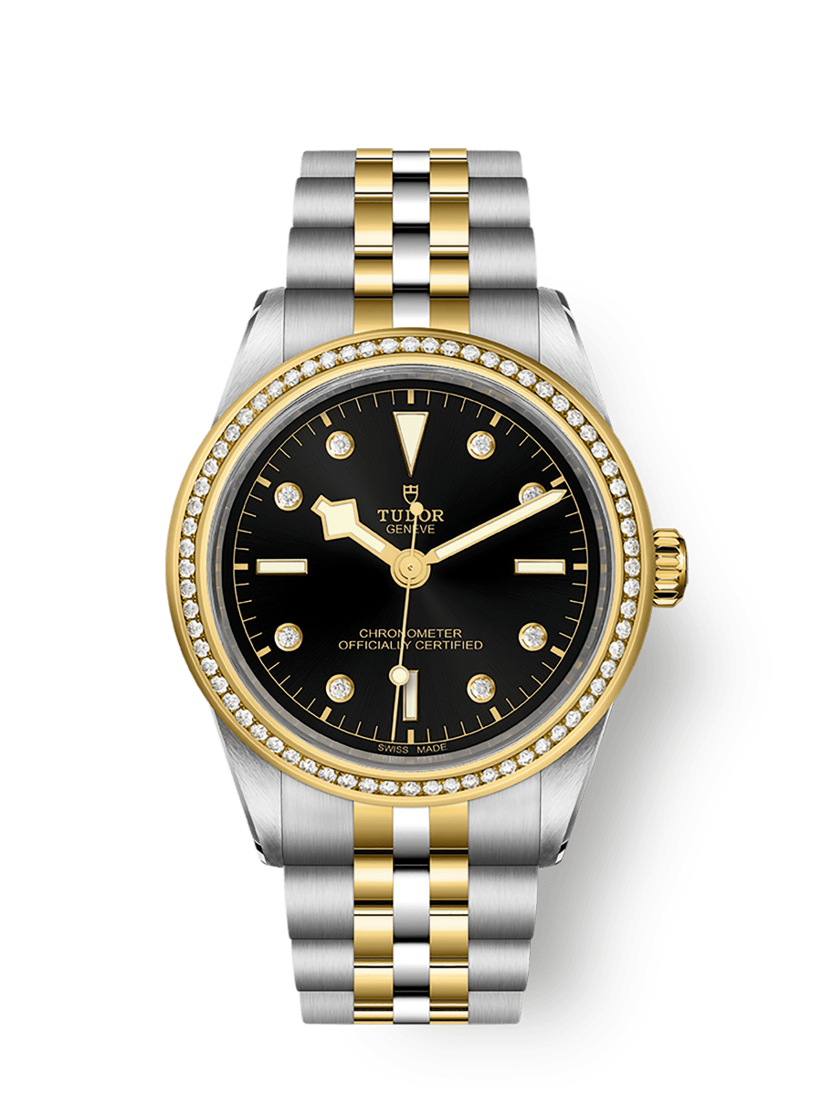 Tudor Black Bay 39 S&G - Diamond / Black - Diamond / Bracelet — Ref. 79673