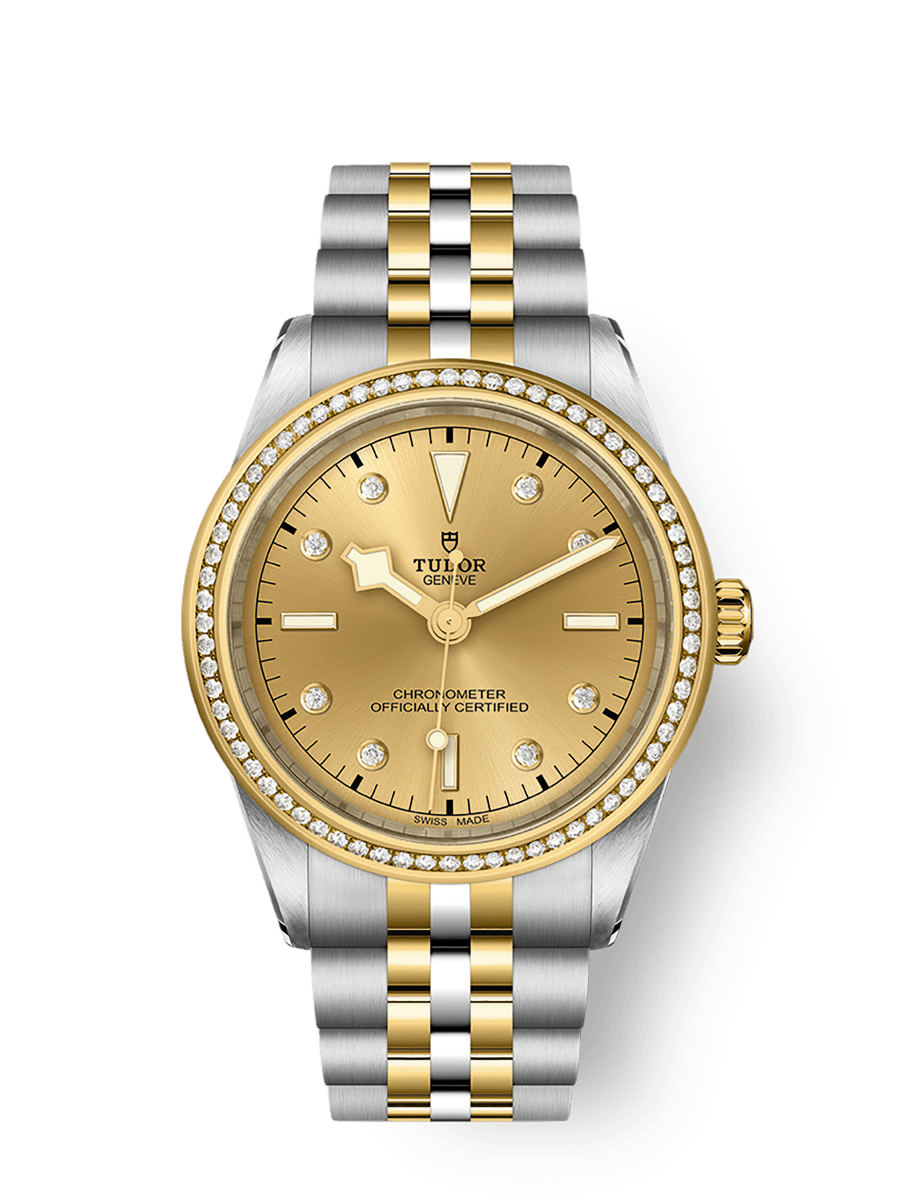 Tudor Black Bay 39 S&G - Diamond / Champagne - Diamond / Bracelet — Ref. 79673