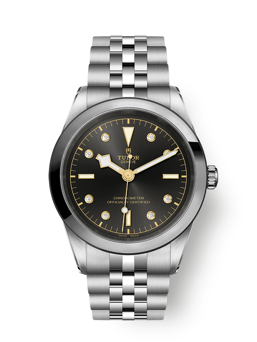 Tudor Black Bay 41 Stainless Steel / Black - Diamond / Bracelet — Ref. 79680