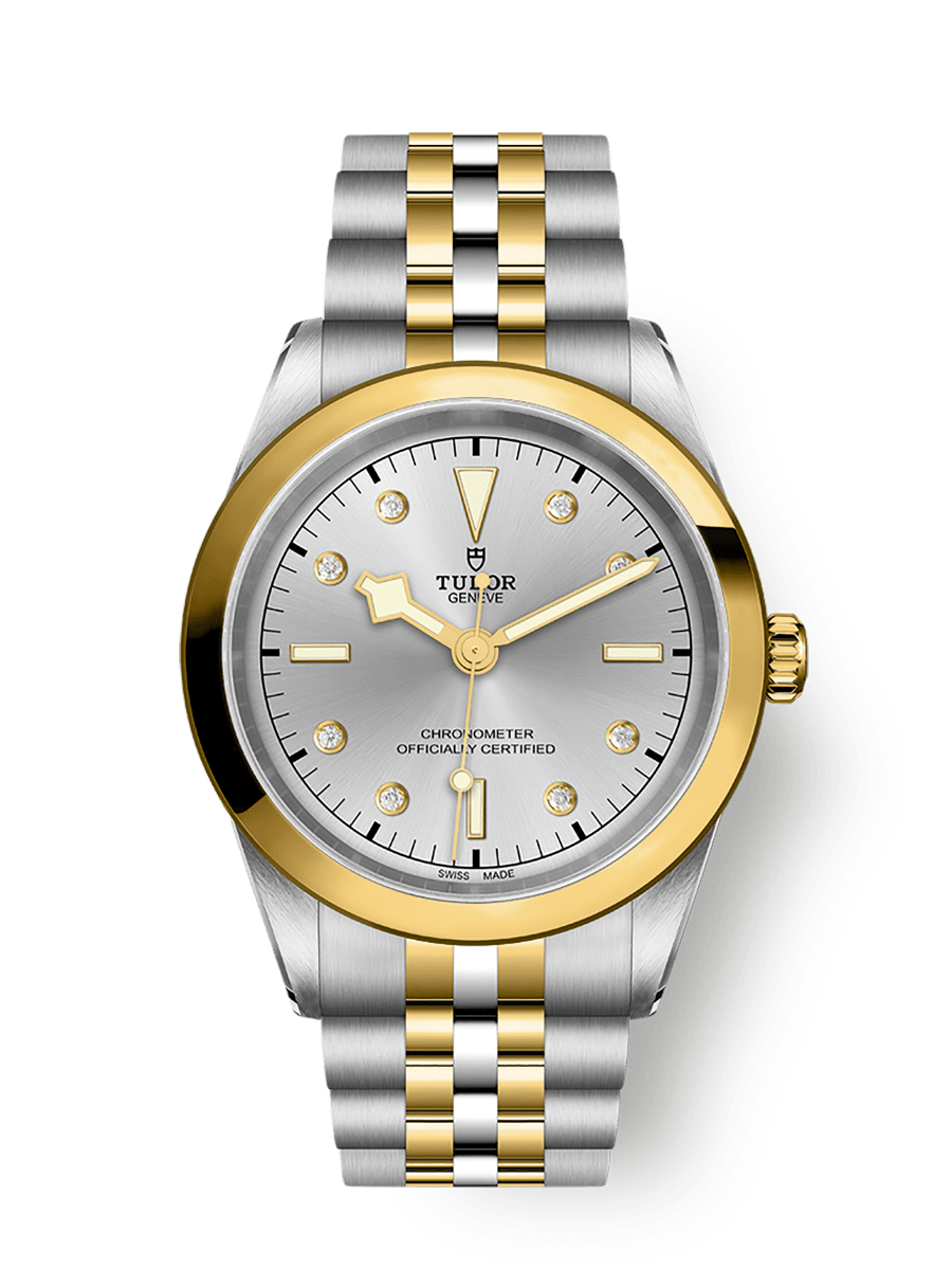 Tudor Black Bay 41 S&G / Silver - Diamond / Bracelet — Ref. 79683