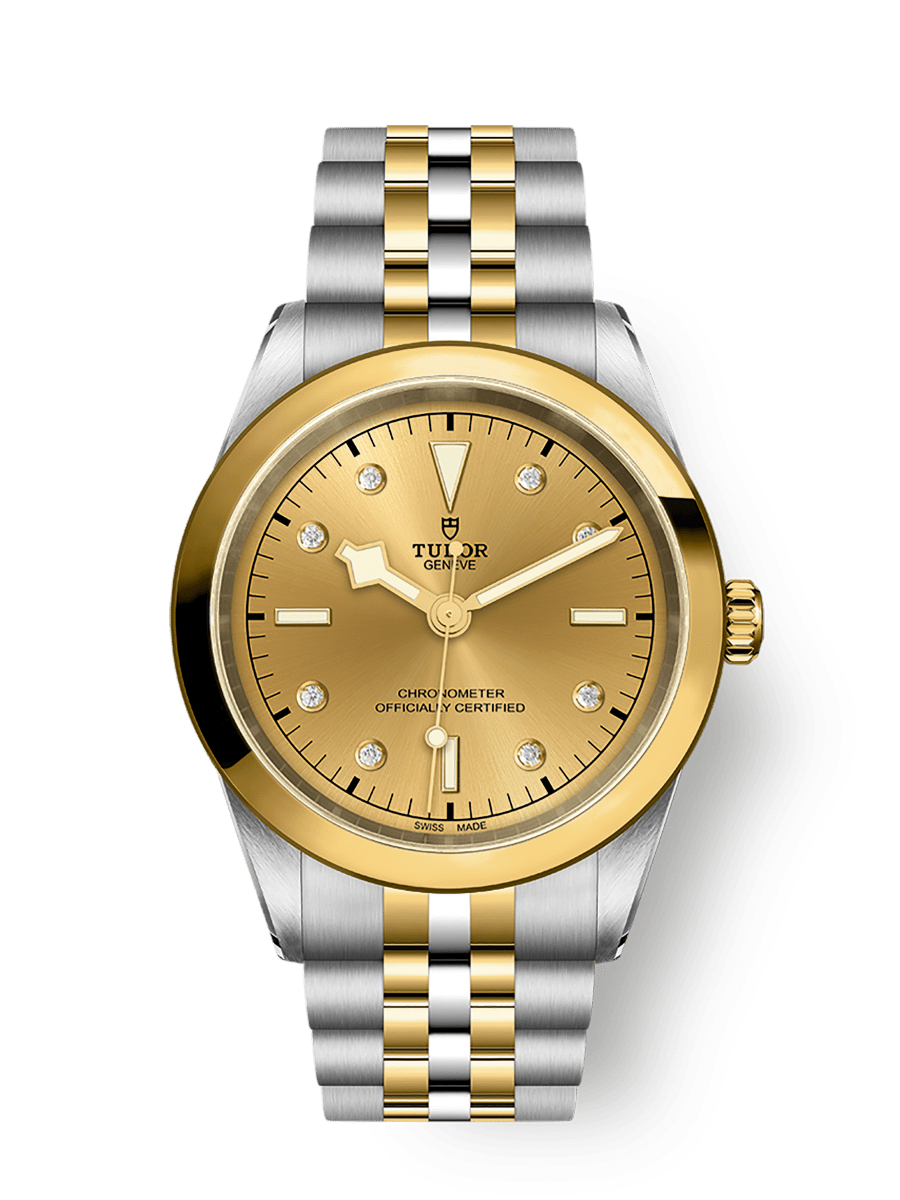 Tudor Black Bay 41 S&G / Champagne - Diamond / Bracelet — Ref. 79683