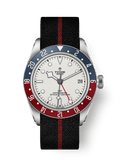 Tudor Black Bay GMT Stainless Steel / White / Fabric — Ref. 79830RB