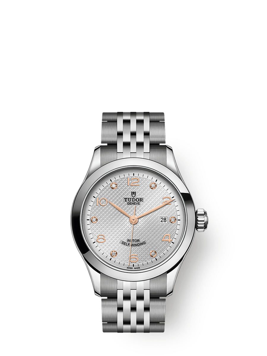 Tudor 1926 28 Stainless Steel / Silver - Diamond — Ref. 91350