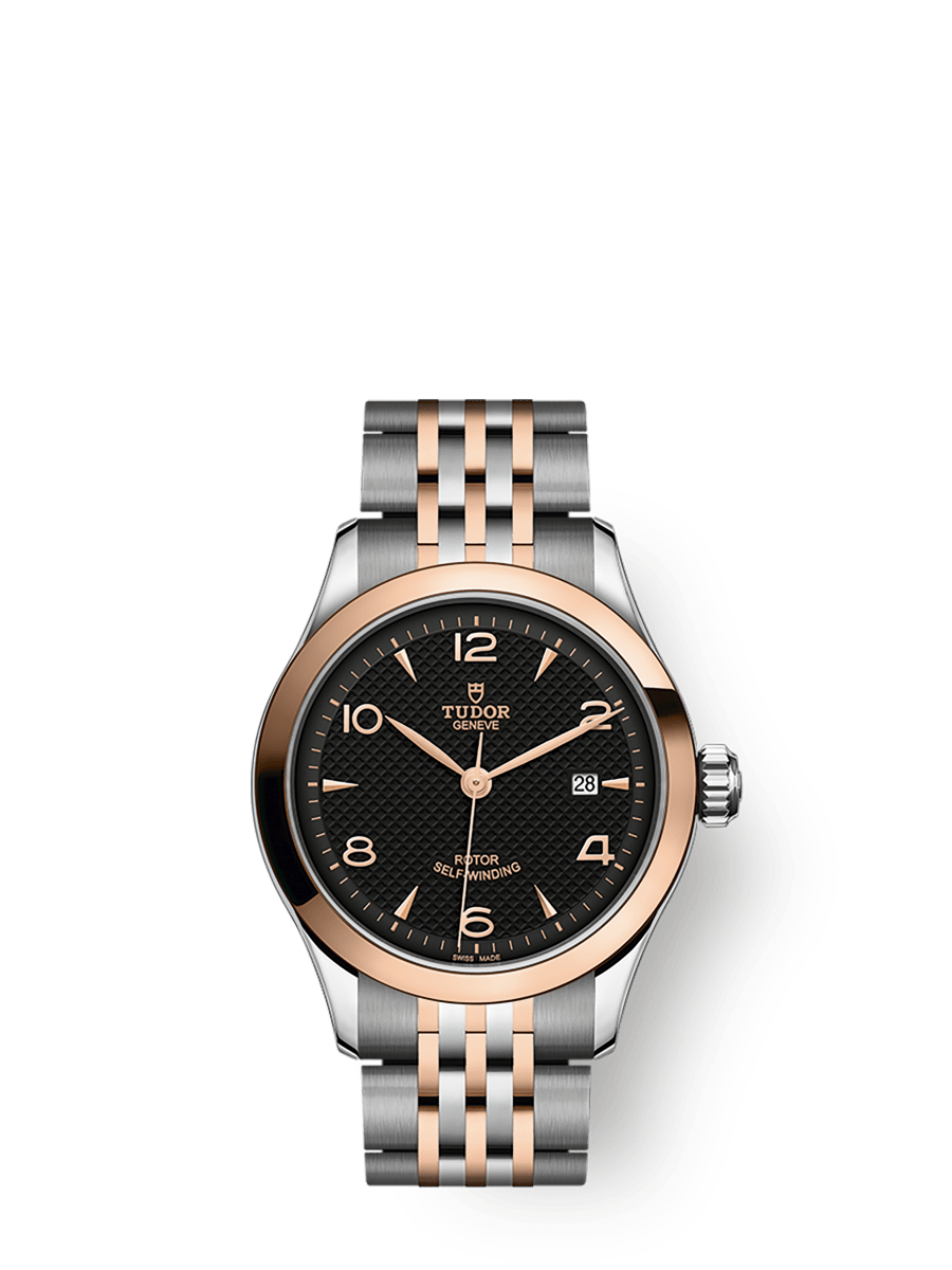 Tudor 91351 - 1926 28 Stainless Steel / Rose Gold / Black — Ref. 91351