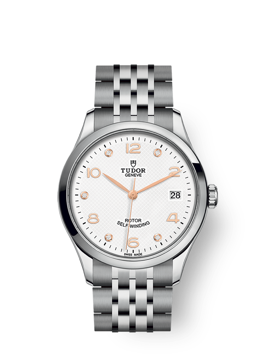 Tudor 1926 36 Stainless Steel / White - Diamond — Ref. 91450