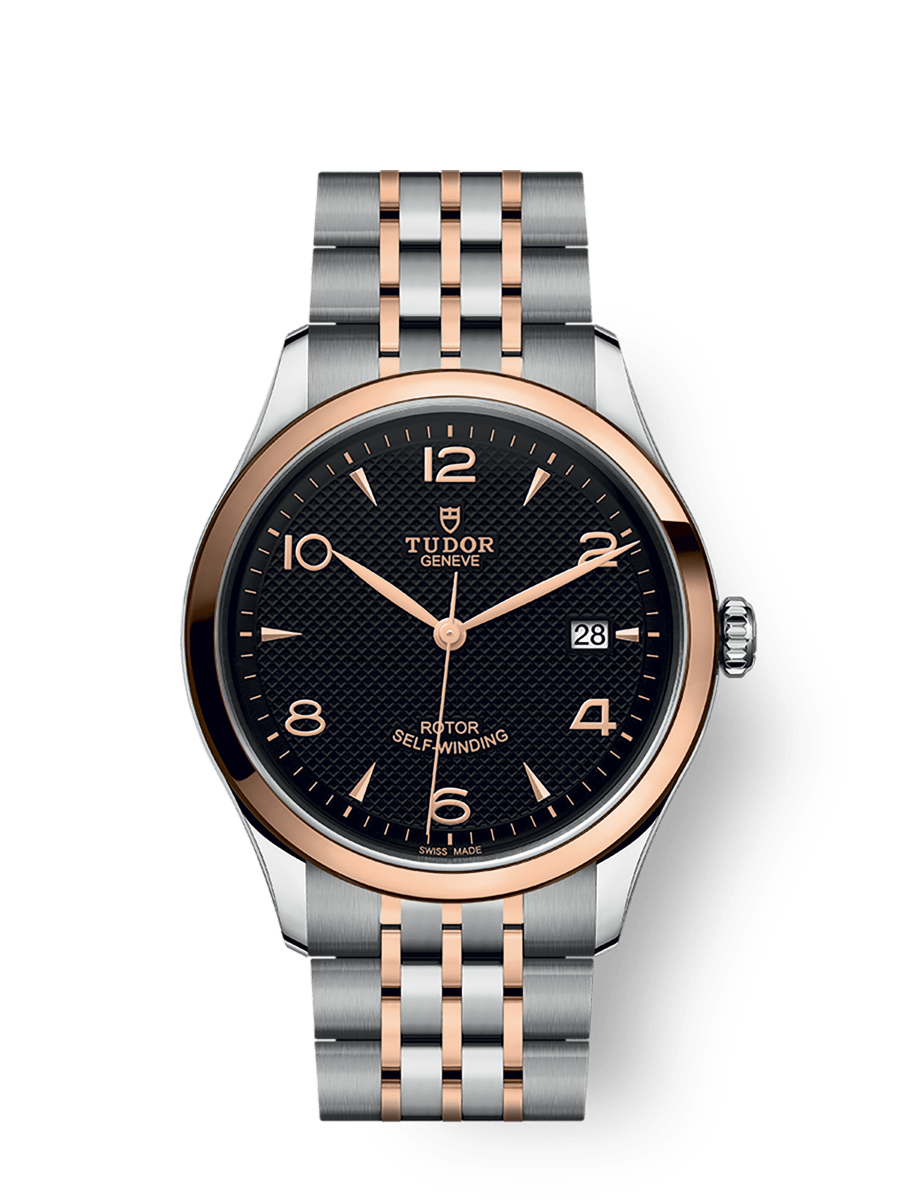 Tudor 1926 39 Stainless Steel / Rose Gold / Black — Ref. 91551