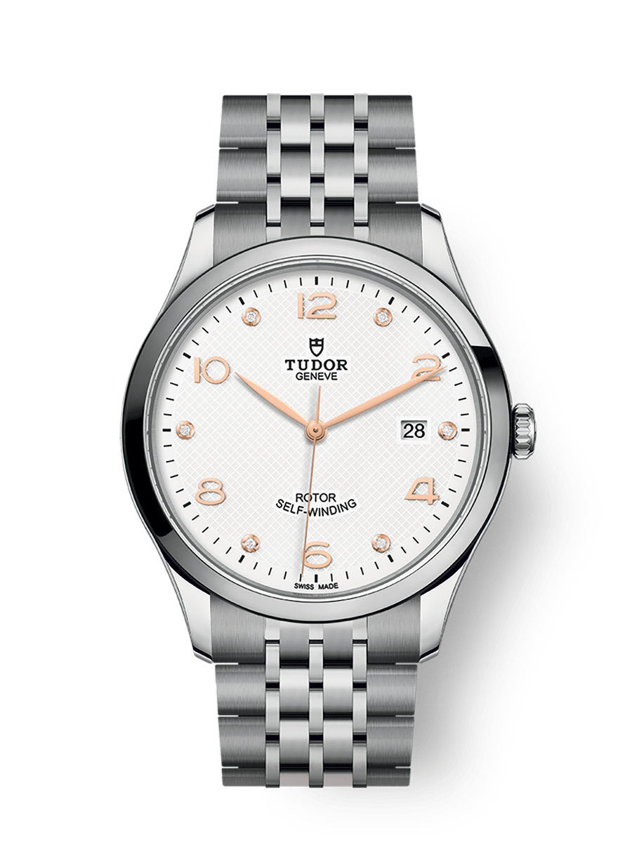Tudor 1926 41 Stainless Steel / White - Diamond — Ref. 91650