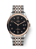Tudor 91651 - 1926 41 Stainless Steel / Rose Gold / Black - Diamond — Ref. 91651