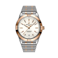 Breitling Chronomat Automatic 36 Stainless Steel / Red Gold / White / Rouleaux — Ref. U10380101A1U1