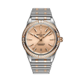 Breitling Chronomat Automatic 36 Stainless Steel / Red Gold - Diamond / Copper / Rouleaux — Ref. U10380591K1U1