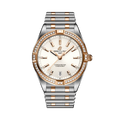 Breitling Chronomat 32 Stainless Steel / Red Gold - Diamond / White / Rouleaux — Ref. U77310591A1U1