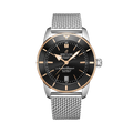 Breitling Superocean Heritage II B20 Automatic 42 Stainless Steel / Red Gold / Black / Bracelet — Ref. UB2010121B1A1