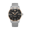 Breitling Superocean Heritage II B20 Automatic 44 Stainless Steel / Red Gold / Black / Milanese — Ref. UB2030121B1A1
