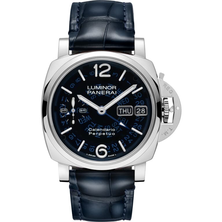 Panerai Luminor Perpetual Calendar GMT Platinumtech — Ref. PAM01575