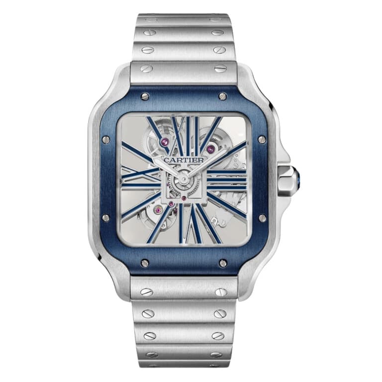 Cartier Santos — Manual winding — Steel — Ref. WHSA0026