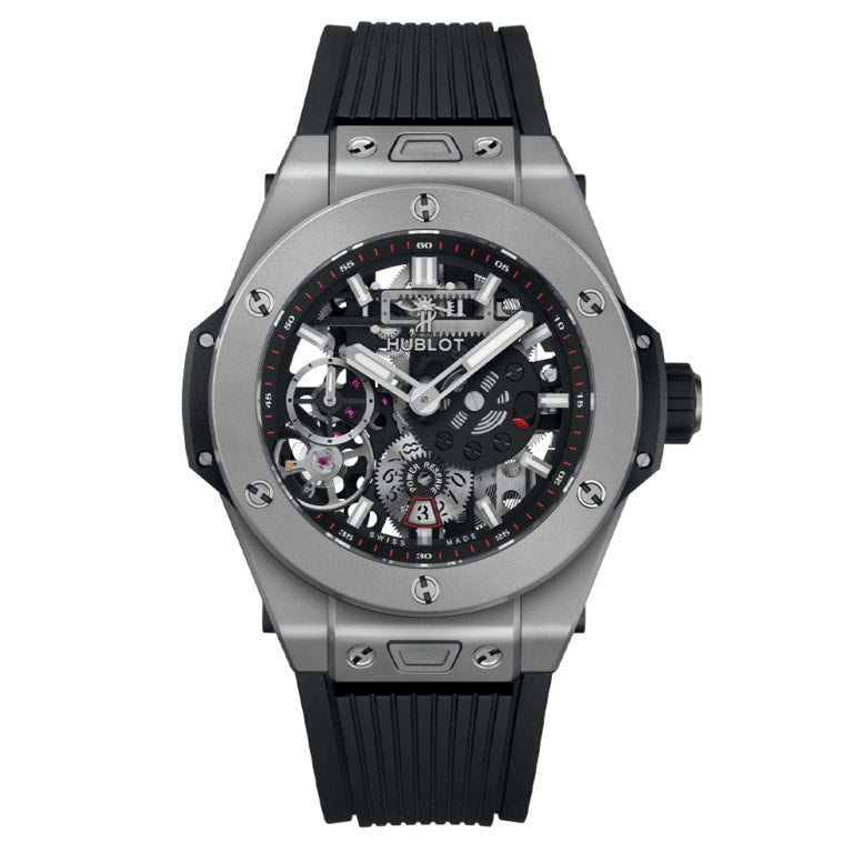 Hublot 414.NI.1123.RX - Big Bang Meca-10 Titanium Power Reserve 10 Days 45mm Transparent