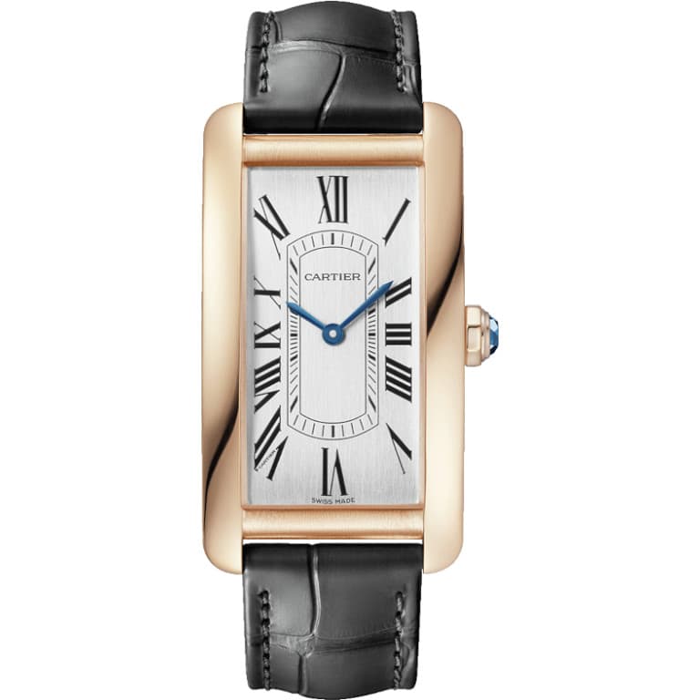 Cartier Tank Americaine — Manual winding — Rose Gold — Ref. WGTA0134
