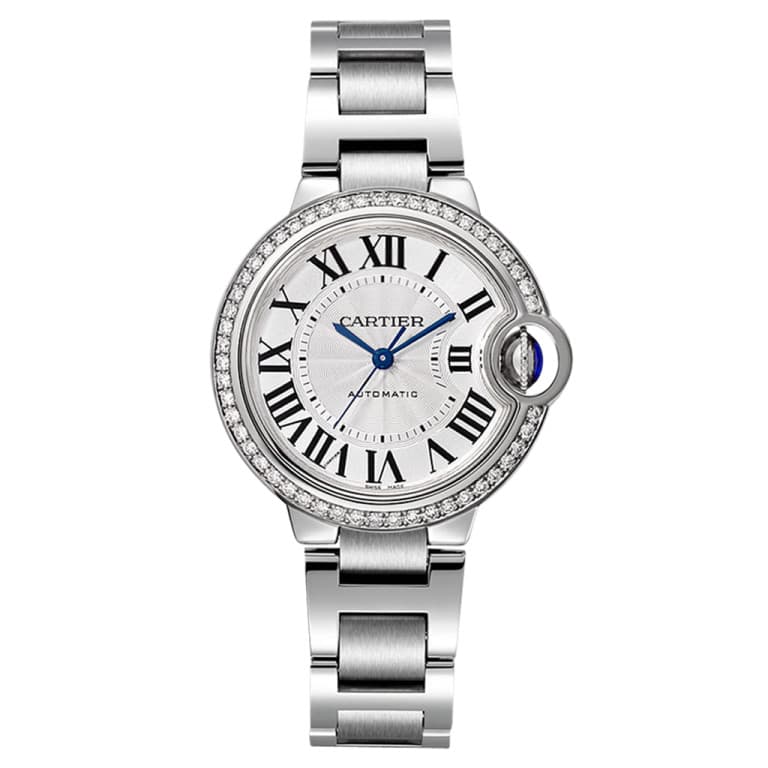 Cartier Ballon Bleu 33mm — Automatic — Steel — Ref. W4BB0023