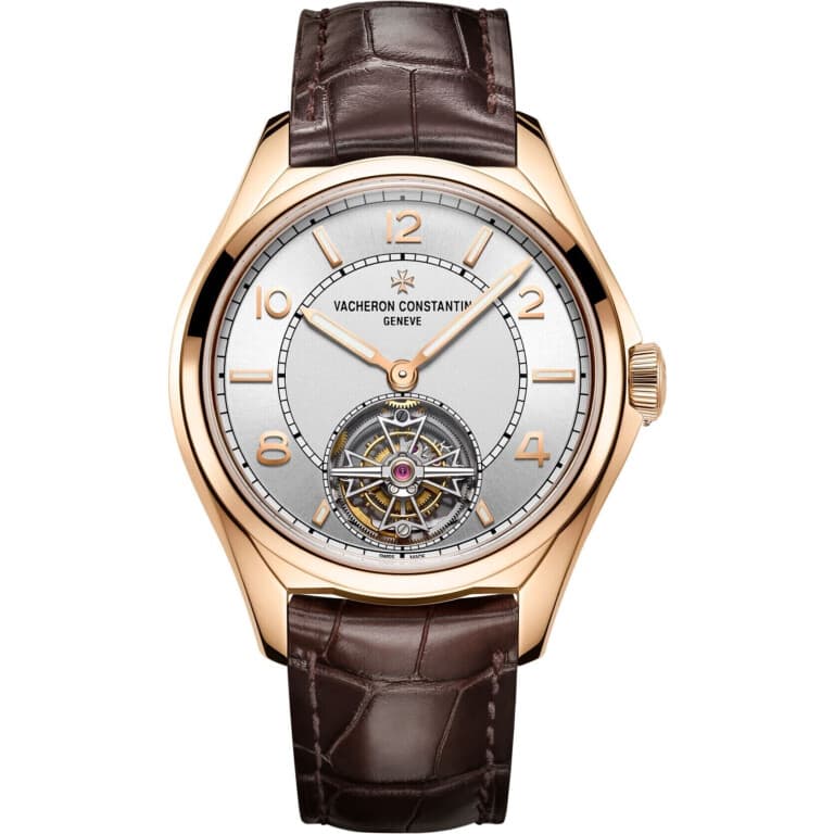 Vacheron Constantin Fiftysix 6000E/000R-B488 / Rose gold / Silver dial