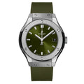 Hublot 581.NX.8970.RX - Classic Fusion Titanium 33mm Green