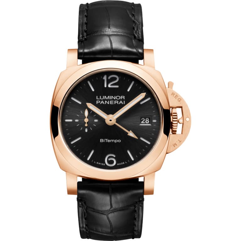 Panerai Luminor Quaranta BiTempo Goldtech — Ref. PAM01641