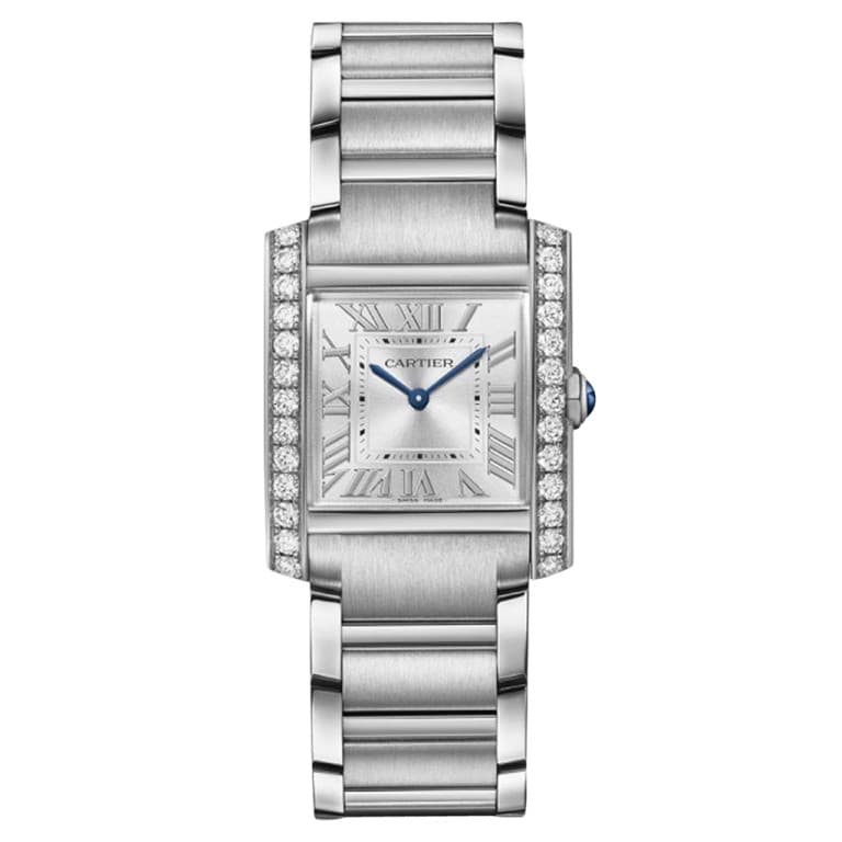 Cartier Tank Francaise — Quartz — Steel — Ref. W4TA0021