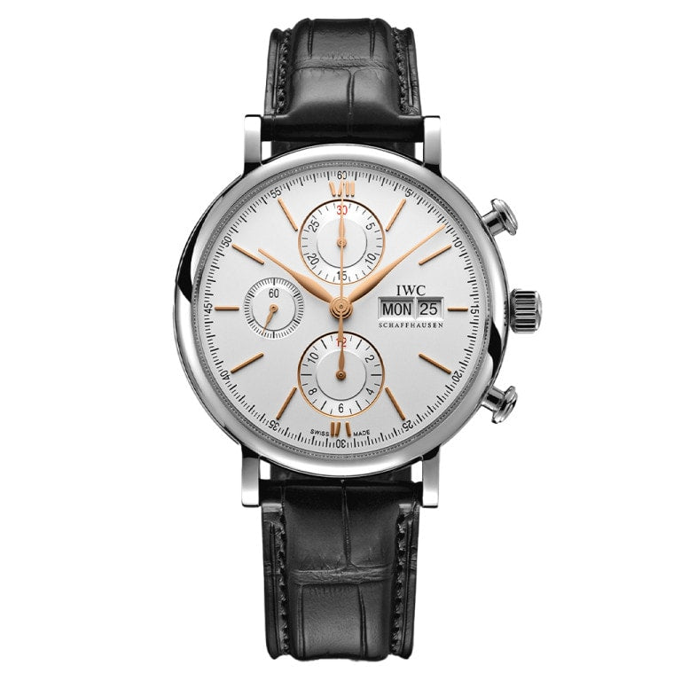 IWC Portofino Chronograph Stainless Steel / Silver — Ref. IW391031
