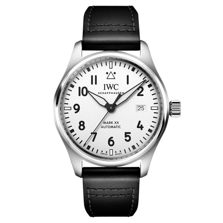 IWC IW3282-07 Pilot's Watch Mark XX Stainless Steel / White — Ref. IW328207