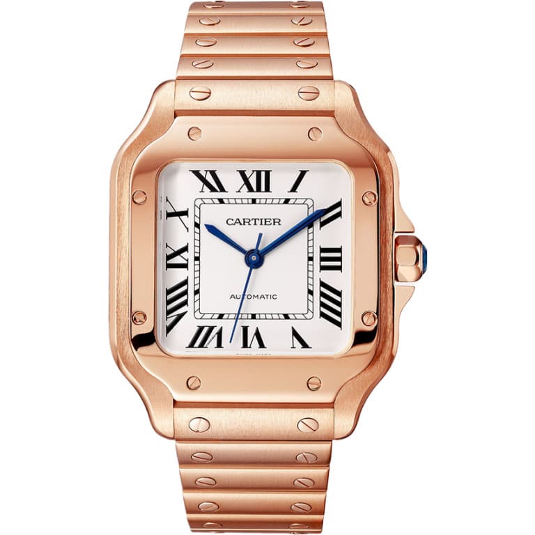 Cartier Santos — Automatic — Rose Gold — Ref. WGSA0031
