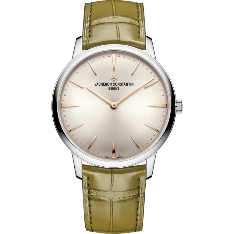 Vacheron Constantin Patrimony 1410U/000G-H017 / White gold / Silver dial