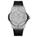 Hublot 485.SX.9000.RX.1604 - Big Bang 33mm Silver colored/Rubber