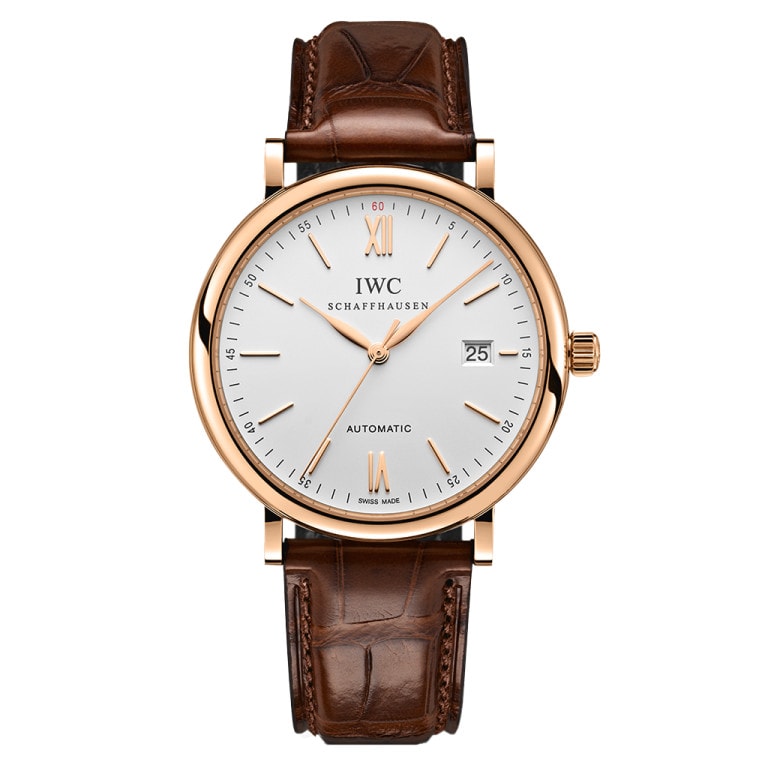IWC Portofino Automatic Red Gold / Silver — Ref. IW356504