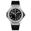 Hublot 361.sx.1270.rx.1104 - Big Bang STEEL Diamonds 38mm Black