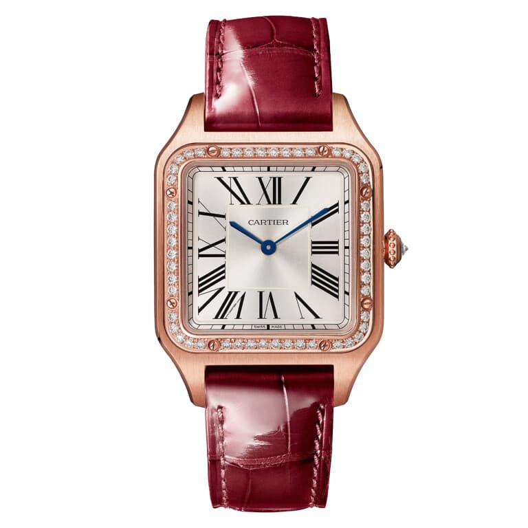 Cartier Santos Dumont — Quartz — Rose Gold — Ref. WJSA0016