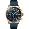 IWC Pilot's Watch Chronograph 41 Bronze / Blue — Ref. IW388109