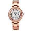 Cartier Ballon Bleu 33mm — Automatic — Rose Gold — Ref. WJBB0063