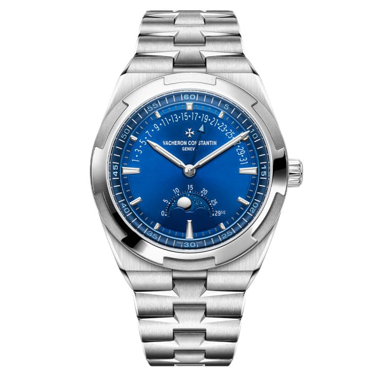 Vacheron Constantin Overseas 4000V/210A-B911 / Steel / Blue dial