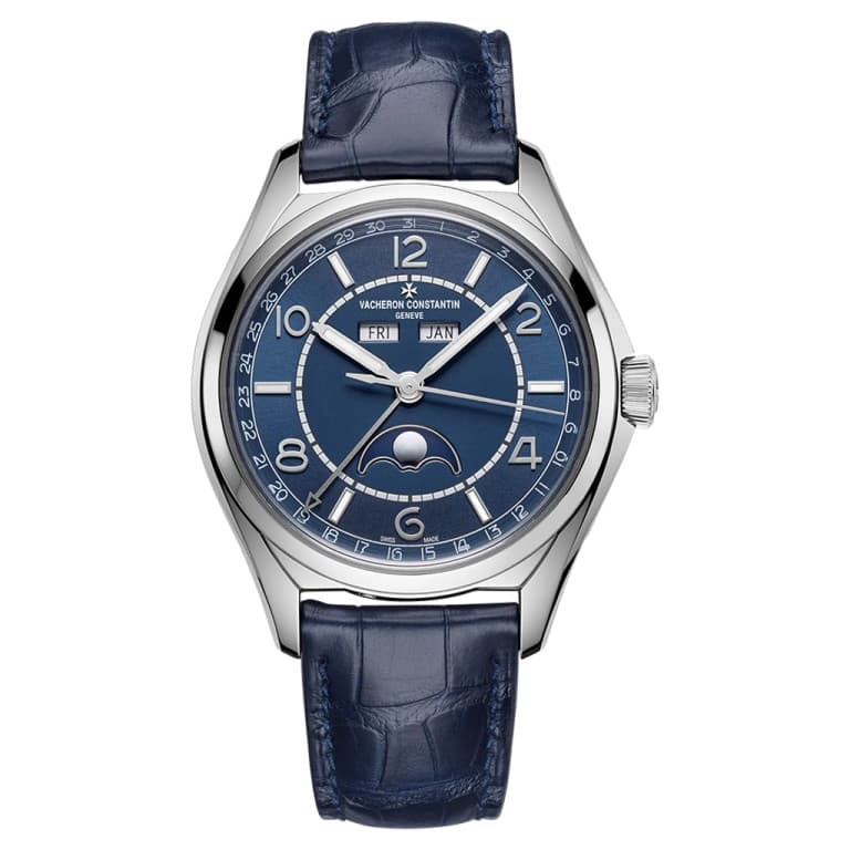 Vacheron Constantin Fiftysix 4000E/000A-B548 / Steel / Blue dial