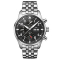 IWC IW3780-02 Pilot's Watch Chronograph Stainless Steel / Black — Ref. IW378002