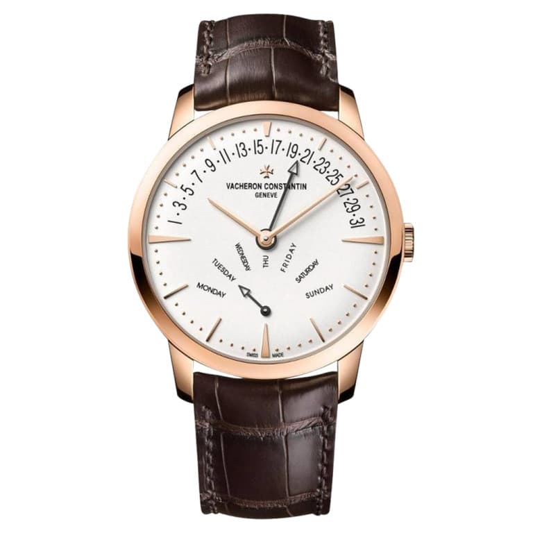 Vacheron Constantin Patrimony 4000U/000R-B110 / Rose gold / Silver dial