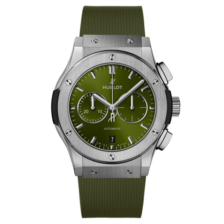 Hublot 541.NX.8970.RX - Chronograph Titanium 42mm Green