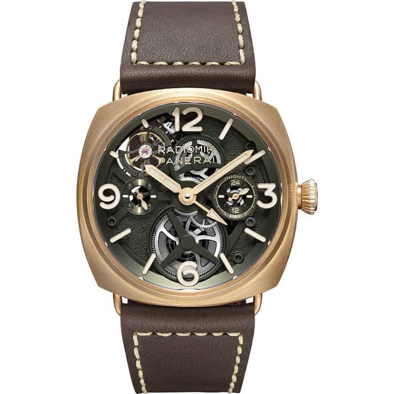 Panerai Radiomir Tourbillon GMT Bronzo — Ref. PAM01284