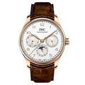 IWC Portugieser Perpetual Calendar 42 Red Gold / Silver / Alligator — Ref. IW344202