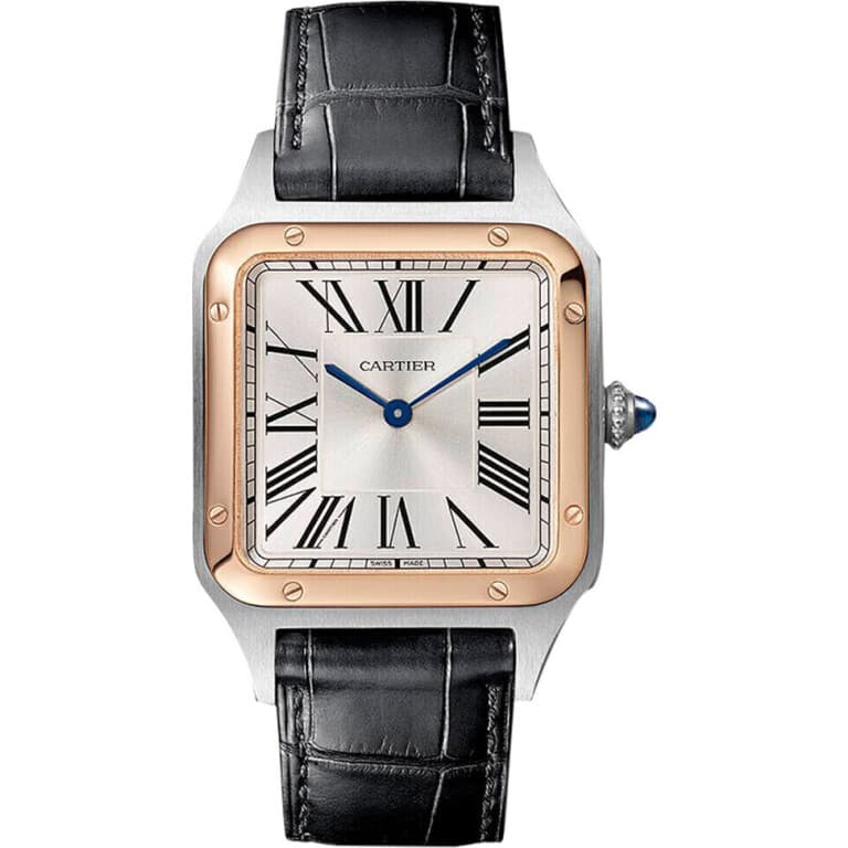 Cartier Santos Dumont — Quartz — Steel — Ref. W2SA0037