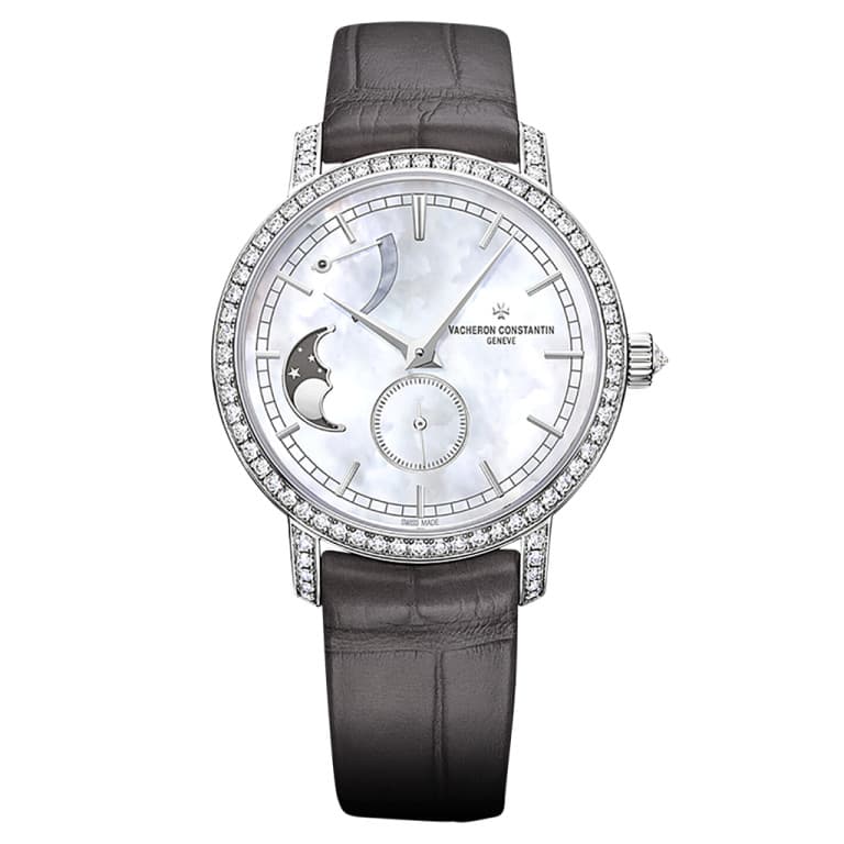 Vacheron Constantin Traditionnelle 83570/000G-9916 / White gold / Pearl dial